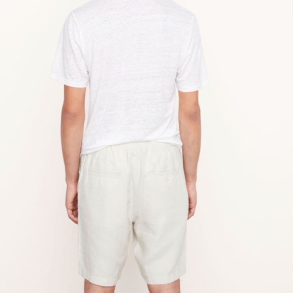 VINCE Mens Lightweight Hemp Shorts in Beige - MSRP $225 - Various Sizes - BNWT - Picture 3 of 4